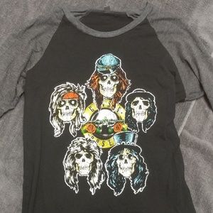 GNR raglan tee